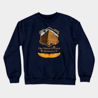 Third Pyramid in Giza, Egypt: Menkaure V01 Crewneck Sweatshirt